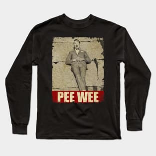 Pee Wee Herman - RETRO STYLE Long Sleeve T-Shirt
